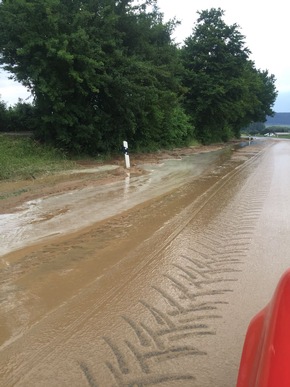 FW Lügde: Unwetter über Lügde