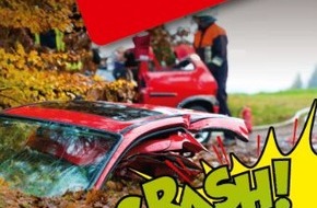 Polizeidirektion Wittlich: POL-PDWIL: Präsidialweites Debüt des Verkehrspräventionsformats "Crash-Kurs"