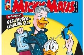 Egmont Ehapa Media GmbH: APP-RAKADABRA: iPad-Magier Simon Pierro tritt im Micky Maus Magazin auf!