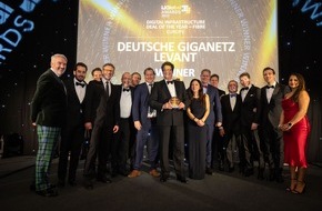 Deutsche GigaNetz GmbH: Deutsche GigaNetz gewinnt nach weiterer erfolgreicher Finanzierung internationale Auszeichnung für den europäischen Glasfaser-Deal des Jahres