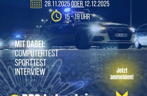 Polizeipräsidium Koblenz: POL-PPKO: Dein Weg zur Polizei - Bewerbertraining an der BBS Lahnstein