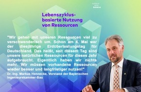 Bayerische Ingenieurekammer-Bau: Ressourcenverschwendung am Bau stoppen