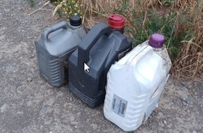 Polizeidirektion Mayen: POL-PDMY: Illegale Entsorgung von Altöl - Zeugen gesucht