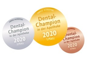 Healthcare Marketing - Das Fachmagazin für Gesundheitsmarken: Ranking: Das sind die Dental-Champions 2020 in der Apotheke