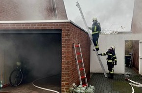 Freiwillige Feuerwehr Nordkirchen: FF Nordkirchen: Brennender Holzstapel