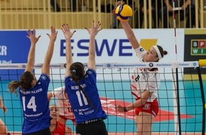 VC Wiesbaden Spielbetriebs GmbH: VCW reist zum Tabellenführer Dresden