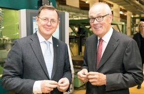 WAGO GmbH & Co.KG: Ministerpräsident zu Gast im WAGO-Werk Sondershausen