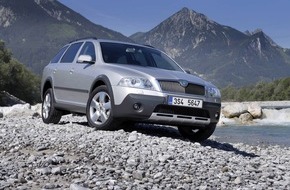 Skoda Auto Deutschland GmbH: Der neue Skoda Octavia Scout - Partner für Freizeit und Beruf