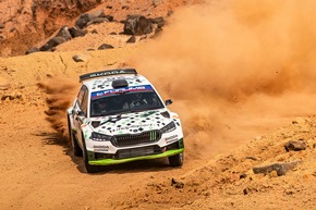 Rallye Saudi-Arabien: Mehrere Titel und Siege für Škoda Motorsport-Kunden
