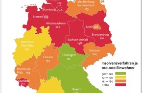 CRIF GmbH: Knapp neun Prozent mehr Privatpleiten in 2009 (mit Bild)