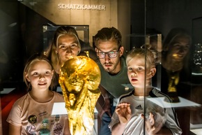 Presse-Info mit Verlosungsangebot: Herbstferien im Fußballmuseum