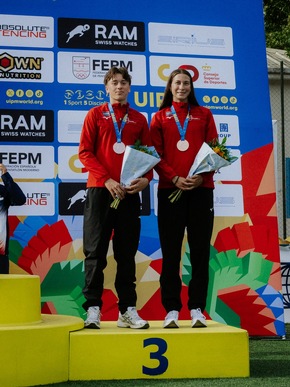 2 x Bronze f&uuml;r das Schweizer Team an der U19 WM im Modernen F&uuml;nfkampf