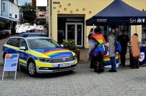 Polizeidirektion Bad Segeberg: POL-SE: 20260609.2 - Bad Segeberg - Ansprechstelle LSBTIQ* der Landespolizei auch beim CSD in Bad Segeberg vertreten