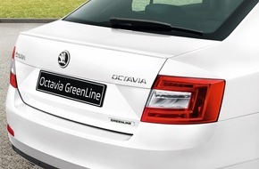 Skoda Auto Deutschland GmbH: Nur 85 Gramm CO2 pro Kilometer: Neuer SKODA Octavia GreenLine ab sofort bestellbar (FOTO)