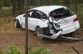 Polizeipräsidium Rostock: POL-HRO: Verkehrsunfall mit Personenschaden auf der BAB 19 zwischen Linstow und Malchow