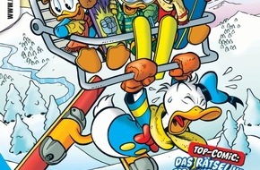 Egmont Ehapa Media GmbH: Bobpiloten Friedrich und Lochner duckifiziert im Micky Maus Magazin Nr.05/26