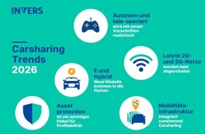 INVERS GmbH: Car Sharing Trends f&uuml;r 2026