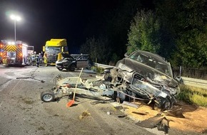Polizei Bielefeld: POL-BI: Unfall mit Pannenfahrzeug