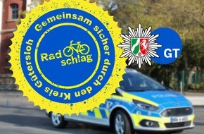 Polizei Gütersloh: POL-GT: Aktion Radschlag - 67 Verkehrsverstöße geahndet