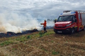 Freiwillige Feuerwehr der Stadt Bergen: FFW Bergen: Ausbildung zum Thema Vegetationsbrandbekämpfung
