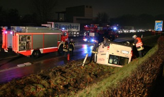 Feuerwehr Essen: FW-E: Verkehrsunfall auf der Gladbecker Straße Ecke Johanniskirchstraße, eine Person verletzt
