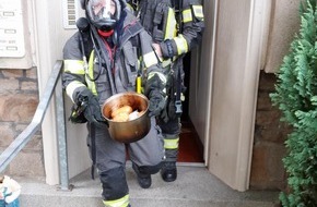 Feuerwehr Wetter (Ruhr): FW-EN: Angebrannter Kochtopf sorgt für Feuerwehreinsatz