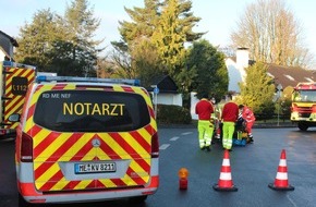 Polizei Mettmann: POL-ME: 80-jährige Fahrradfahrerin bei Alleinunfall schwer verletzt - Ratingen - 2112031