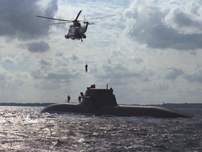 Deutsche Marine - Bilder der Woche: &quot;Egal wer das Tor schießt - Hauptsache die Mannschaft gewinnt&quot; - Die U-Boot-Fahrer der Deutschen Marine sind Teamarbeiter unter Wasser