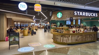 Fraport AG: Food Court in Terminal 1 wiedereröffnet: Restaurants wechseln, Vorfeldblick bleibt