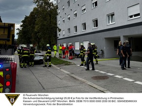 FW-M: Wochenendrückblick der Feuerwehr München für den 29. bis 31. August 2025