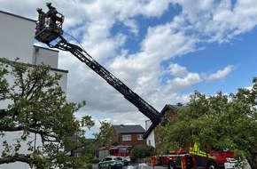 Freiwillige Feuerwehr Werne: FW-WRN: Drei Sturmbedingte Einsätze für die Freiwillige Feuerwehr Werne