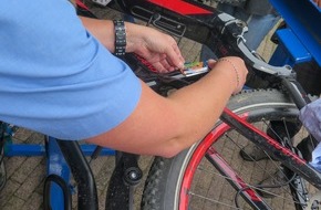 Polizeipräsidium Mittelhessen - Pressestelle: Mittelhessen: Wetteraukreis: Fahrradcodierung der Polizeistation Friedberg / telefonische Anmeldung erforderlich