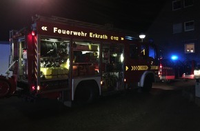 Feuerwehr Erkrath: FW-Erkrath: Person aus Zwangslage befreit
