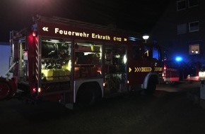 Feuerwehr Erkrath: FW-Erkrath: Person aus Zwangslage befreit