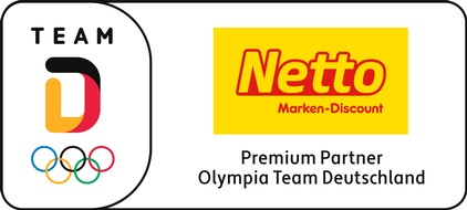 Netto Marken-Discount Stiftung & Co. KG: Partnerschaft mit Team Deutschland - Starkes Team: Fabian Hambüchen und Netto-Produktbande machen Lust auf Olympische Spiele