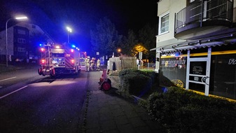 Freiwillige Feuerwehr Burscheid: FW Burscheid: Essen auf Herd sorgt für Einsatz - Rauchmelder schlägt Alarm