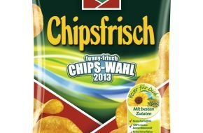 Intersnack Knabber-Gebäck GmbH & Co. KG: funny-frisch lässt neuen Chips-Champion wählen (BILD)