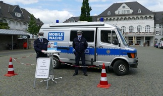 Polizei Essen: POL-E: Essen/Mülheim a.d. Ruhr: Mobile Wache geht wieder an den Start - Bitte beachten Sie die Vorgaben der Coronaschutzverordnung