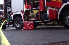 Feuerwehr Plettenberg: FW-PL: Maschinenbrand in Industriebetrieb im OT Stadtmitte schnell gelöscht