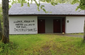 Polizeidirektion Trier: POL-PDTR: Sachbeschädigung durch Graffiti