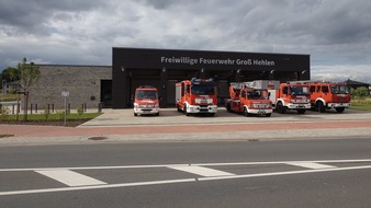 Freiwillige Feuerwehr Celle: FW Celle: 90 Jahre Feuerwehr Groß Hehlen - Tag der offenen Tür für die ganze Familie und Besichtigung des neuen Feuerwehrhauses!