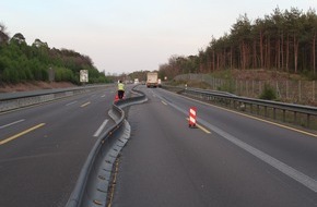 Polizeidirektion Kaiserslautern: POL-PDKL: A6/Kaiserslautern, Unfall im Baustellenbereich, Zeugen gesucht