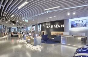 HARMAN: Wo Geschwindigkeit und Klang aufeinander treffen: HARMAN eröffnet ersten Experience Store in Europa / Der erste europäische Flagship Store des Unternehmens führt Besucher in die Welt von HARMAN