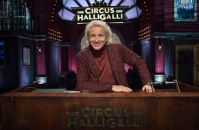 ProSieben: Top, die Wette gilt! Thomas Gottschalk beehrt Joko & Klaas heute im "CIRCUS HALLIGALLI"