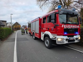 FW-AR: Intensive Jahresübung: Brand in altem Drogerie-Gebäude
