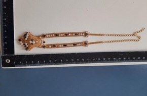 Bundespolizeiinspektion Magdeburg: BPOLI MD: Bundespolizei sucht rechtmäßigen Besitzer von Goldschmuck
