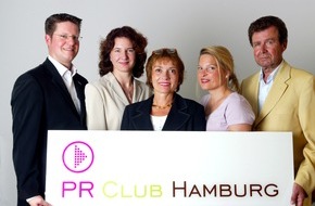 PR-Club Hamburg e. V.: PR Club Hamburg wählt neuen Vorstand - Zwei neue Mitglieder spielen im Quintett