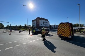 Freiwillige Feuerwehr Werne: FW-WRN: MANV_1 - LZ1 - Verkehrsunfall, 8 Personen beteiligt