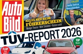 TÜV SÜD: TÜV-Report 2026: Gebrauchte Elektroautos fahren in Sachen Sicherheit vorne mit