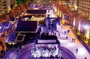Heinzel GmbH: Wintersport mitten in der Kölner Altstadt: Größte und spektakulärste Open-Air Eislauf-Erlebniswelt Deutschlands öffnet Ende November (FOTO)